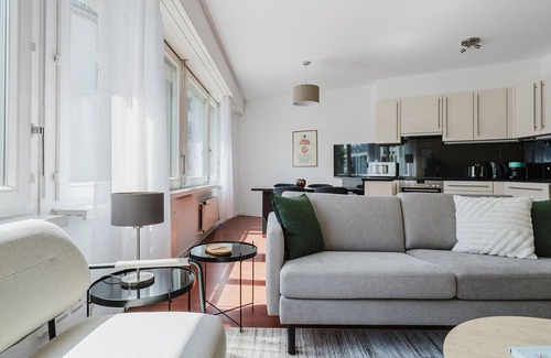 Sihlfeld Apartment | Terrific Wiedikon 2BR w/W/D, near Market & Old Town, by Blueground