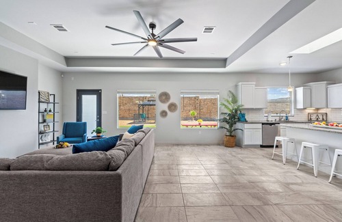 Chamberino House | Texas Modern 4BR 3BA Home with a Gazebo & Spacious Yard