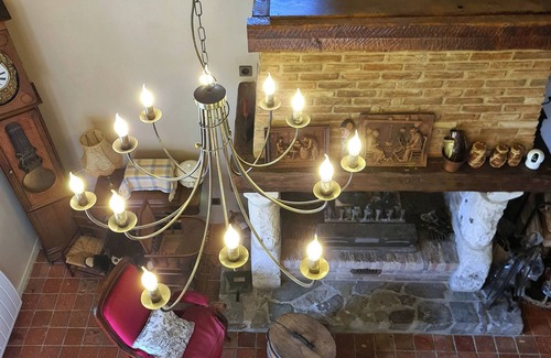 Sainte-Helene-Bondeville House | Thatched cottage at the anemone pond