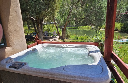 Taos House | The 5 Star Compound is a Beautiful Secluded Property in Taos NM