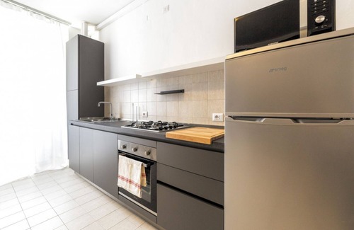 Chinatown Apartment | The apartment is located on the third floor of a building without a lift.It comfortably accommodates 4 people in 60 mqs, with a double bed, two single beds and a sofa bed in the living room.The accommodation is strategically located, a 5-minute walk fro