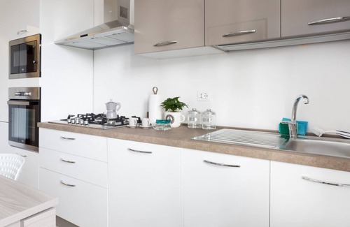 Pablo Apartment | The apartment is located on the raised ground floor of a building with an elevator, not suitable for the disabled. There are steps to access the elevator.In 66 square meters of space, it comfortably accommodates four people with a double bedroom and a be