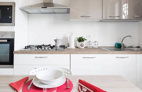 Pablo Apartment | The apartment is located on the raised ground floor of a building with an elevator, not suitable for the disabled. There are steps to access the elevator.In 66 square meters of space, it comfortably accommodates four people with a double bedroom and a be