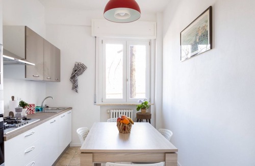 Pablo Apartment | The apartment is located on the raised ground floor of a building with an elevator, not suitable for the disabled. There are steps to access the elevator.In 66 square meters of space, it comfortably accommodates four people with a double bedroom and a be