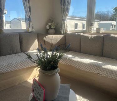 Gronant Resort | The Aurora van at Presthaven sands holiday park and beach resort in North Wales- 8 berth