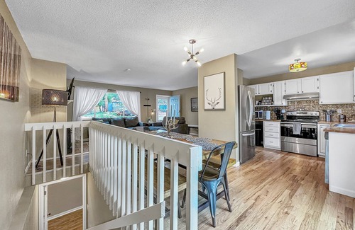 Colorado Springs House | The Base Camp at Red Rock Canyon- A block from hiking & biking trails!