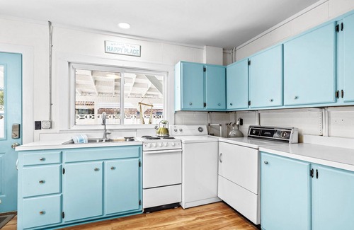 Atlantic Beach Cottage | The Beach Bunker-Renovated Vintage Coastal Retreat with Rooftop Deck & Golf Cart