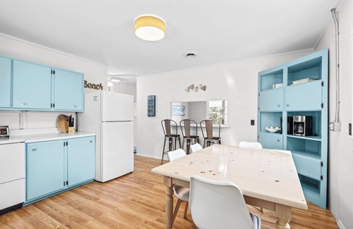 Atlantic Beach Cottage | The Beach Bunker-Renovated Vintage Coastal Retreat with Rooftop Deck & Golf Cart
