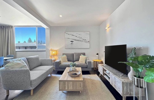 Glenelg South Apartment | The Beach Pad Breezy Bohemian Oceanfront Oasis