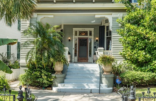 Galveston House | The Belle of Ball Street: Walk to the beach from Galveston's Historic East End