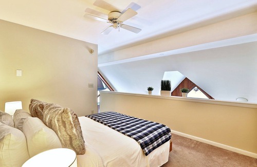 Killington Cabin | The Birch Ridge #5 - The Owner's Suite, a cozy boutique hotel in Killington, Vermont.