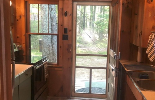 St Germain Cabin | The Birches on Little Saint: Cozy and private cabin on lakefront w/private dock