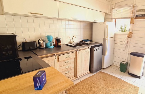 Caphomard House | THE BÔ BUNGAL'EAU with terrace for 4 people is 50 meters from the beach