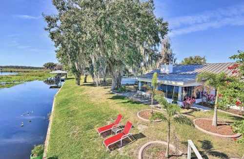 Highland House | The BougainVilla with Boat Slip on Lake Istokpoga!