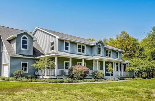 Michigan City House | The Bungalow - new pool, hot tub, & fire pit