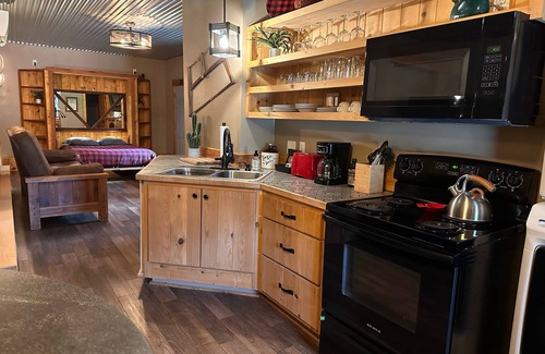 Ladysmith Apartment | The Bunkhouse, cozy studio in adorable Ladysmith. Escape to the Northwoods!