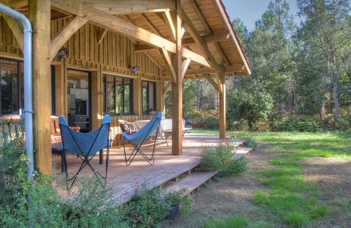 Vielle-Saint-Girons House | The Cabanon in the forest 6 km from the beaches