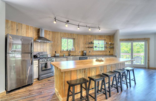 Rangeley House | The Carousel - Unique design, beautiful open living space!