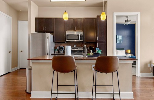 Arsenal Apartment | The Catalina: Pool, Pvt Balcony Riverwalk, AFB.n