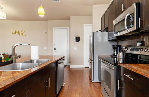 Arsenal Apartment | The Catalina: Pool, Pvt Balcony Riverwalk, AFB.n