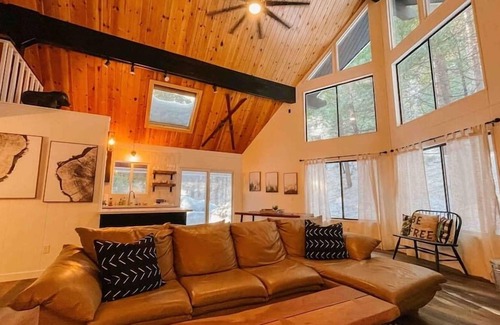 Dorrington Ski Chalet | The Cedar Chalet · The Cedar Chalet near Lake Alpine