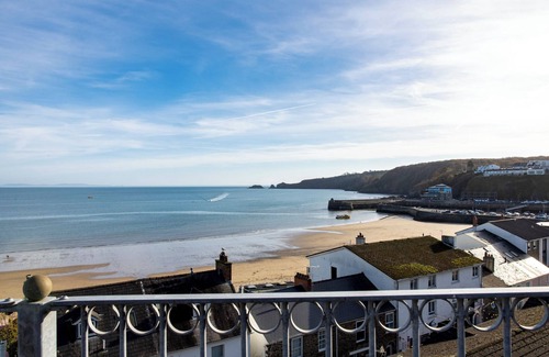 Saundersfoot Cottage | The Chandlery - Spectacular Sea Views, Parking