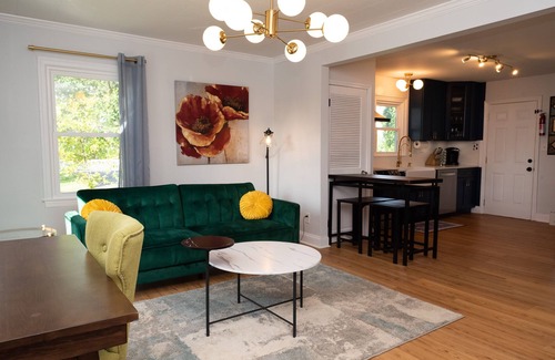Fort Mill House | The Cozy Blue House in Fort Mill