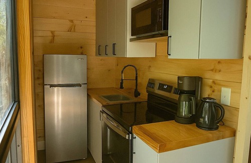Sugarfork Cabin | The Cūbus Treehouse, The Cūbus - by Highlands Treehouse Retreat