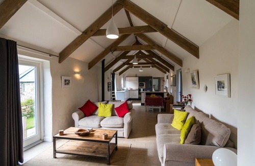 Narberth Cottage | The Dairy - Luxury Cottage with Hot Tub and Views