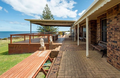 North Beach House | The Dukes of Yorkes, Absolute ocean front beach house at North Beach, Wallaroo