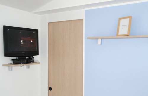 Saint-Julien-en-Born House | The Dune of Contis - Mobil Home 2ch Air Conditioning-TV