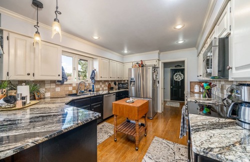 Hot Springs House | The Early Favorite: Spacious Lakefront Retreat with Private Dock, Water Access Game Room, and Views!