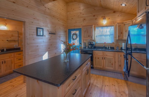 Murphy Cabin | The Fawn at Deer Ridge - Escape to a King bed and dog yard-Get Away From It All!