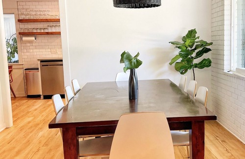 Saint Simons Island House | The Fig House | Mid Century Modern | Minutes from the Beach with a Heated Pool
