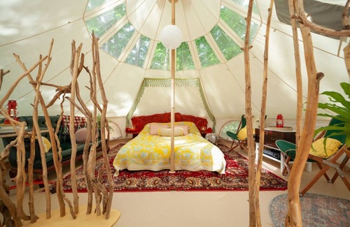 Roxbury RV Rental | The Forest Belle Glamping at Bellfire in the Catskills