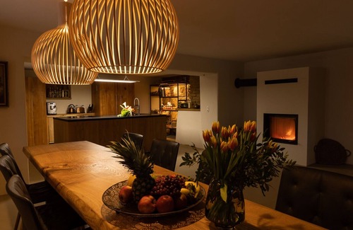 Regen House | The forester's lodge - historic farm with sauna & pond in the middle of a forest clearing