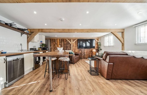 New Forest District Apartment | The Forge Barn with Hot Tub