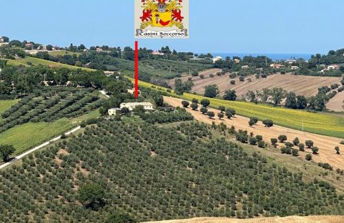 Bettolelle Apartment | the Gelso in historic villa with pool in Senigallia