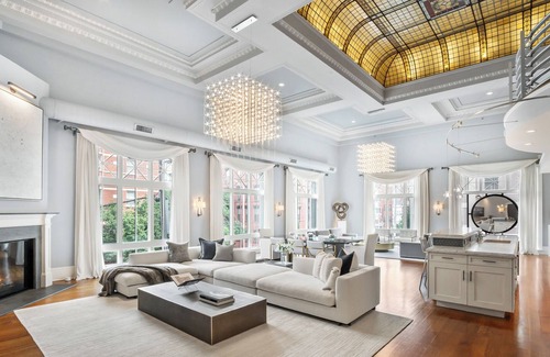 Hoboken Apartment | The Grand Bank Loft - 1912 Bank meets modern Luxury - 9min Train to NYC
