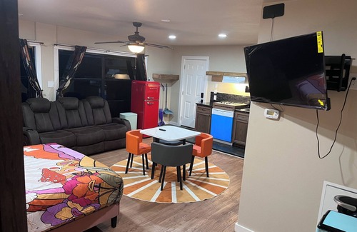 Austin House | The Groovy Bungalow, a unique and retro getaway.