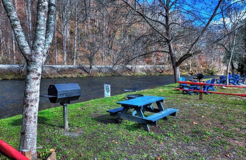 Bryson City Condo | The Hala Lodge and Campground -Roadside Class 2 - 1bed/1bath on Nantahala River