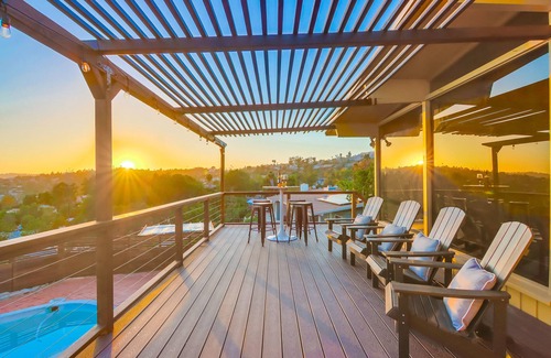 Mount Helix House | The Helix House | Pool & Mountain Views