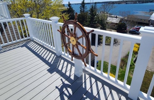 Boothbay Harbor House | The Helm House® w/Private Rooftop Deck - Harbor Views and Personalized Planning