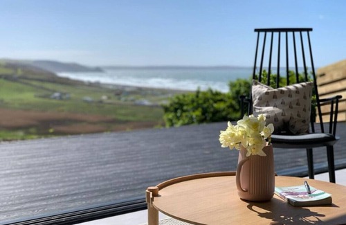 Penycwm House | The Hide · Subterranean Studio with Panoramic Costal Views