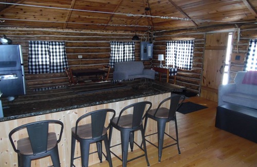 Oscoda Cabin | The Hideout - Cute, Peaceful, and Dog-Friendly Rustic Cabin on Au Sable River