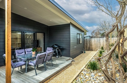 Inverloch House | The house with the orange door, Inverloch