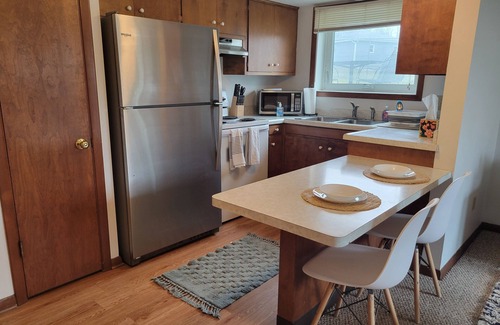 Rochester Apartment | The June/A one bedroom basement apartment, 3 mi to Mayo Clinic