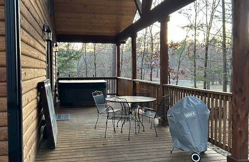 Board Camp Cabin | The Knotty Pine Cabin at Cabins of Wolf Pen Gap