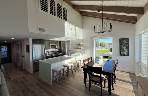Boyne City Condo | The Landing: 3BR/3BA Waterfront Condo in Charming Boyne City.