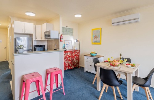 Nelson Bay Apartment | The Landmark 108, 61B Dowling St - air con, linen, pool, lift, views